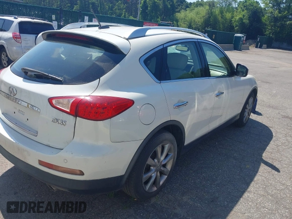 2008 Infiniti EX Journey with VIN JNKAJ09F08M356265, listed as a IAAI auction lot 42595500 with 177,764 mi miles and . Bid and sale history available at DreamBid. Image 4.