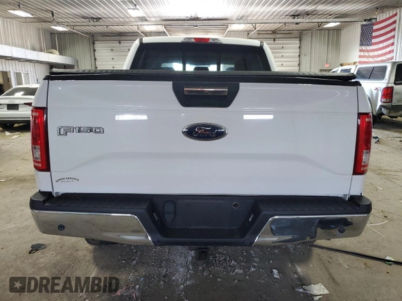 2015 Ford F-150 XLT with VIN 1FTEW1EGXFFB39218, listed as a Copart auction lot 54081775 with 0 mi miles and Clean Title. Bid and sale history available at carsss.com. Image 6.
