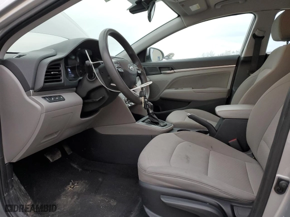 2020 Hyundai Elantra SEL with VIN 5NPD84LF2LH633236, listed as a Copart auction lot 47345385 with 73,389 mi miles and Salvage Title. Bid and sale history available at carsss.com. Image 7.