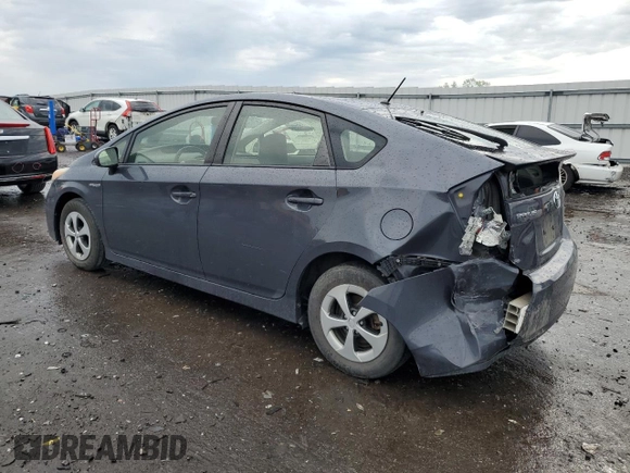2012 Toyota Prius One with VIN JTDKN3DU4C5497263, listed as a Copart auction lot 53057535 with 168,506 mi miles and Clean Title. Bid and sale history available at carsss.com. Image 2.
