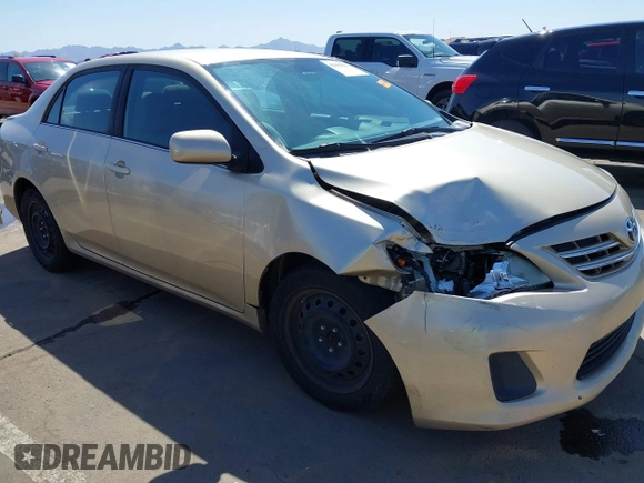 2013 Toyota Corolla L with VIN 5YFBU4EEXDP176123, listed as a IAAI auction lot 42003927 with 180,319 mi miles and . Bid and sale history available at DreamBid. Image 6.