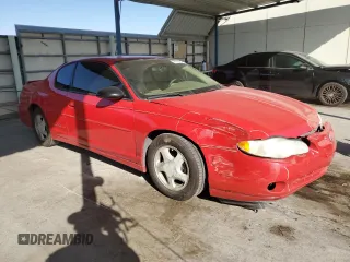 2003 Chevrolet Monte Carlo SS with VIN 2G1WX12K639455156, listed as a Copart auction lot 75675414 with 124,695 mi miles and Salvage Title. Bid and sale history available at carsss.com. Image 4.
