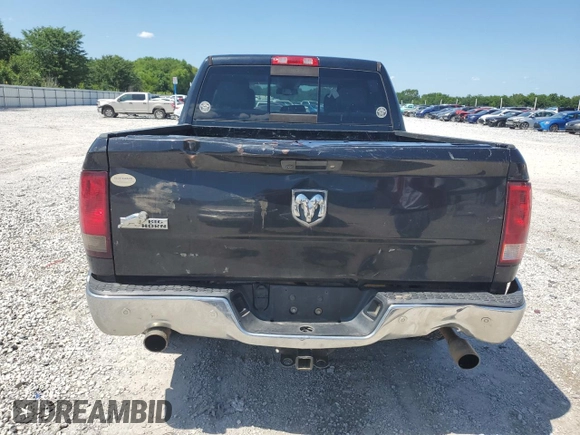 2017 Ram 1500 Big Horn with VIN 3C6RR6LT8HG789437, listed as a Copart auction lot 61106335 with 196,359 mi miles and Salvage title. Bid and sale history available at DreamBid. Image 6.