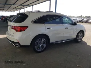 2017 Acura MDX w/Technology Pkg with VIN 5FRYD4H5XHB034778, listed as a Copart auction lot 54274715 with 68,717 mi miles and Salvage Title. Bid and sale history available at carsss.com. Image 3.