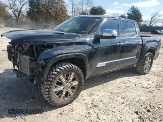 2022 Toyota Tundra Capstone Hybrid with VIN 5TFVC5DB7NX008259, listed as a Copart auction lot 44306175 with 73,691 mi miles and Salvage title. Bid and sale history available at DreamBid. Image 1.