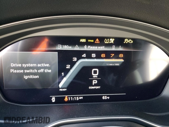 2022 Audi A5 Sportback Premium Plus with VIN WAUCBCF57NA010695, listed as a Copart auction lot 75542543 with 0 mi miles. Bid and sale history available at carsss.com. Image 9.