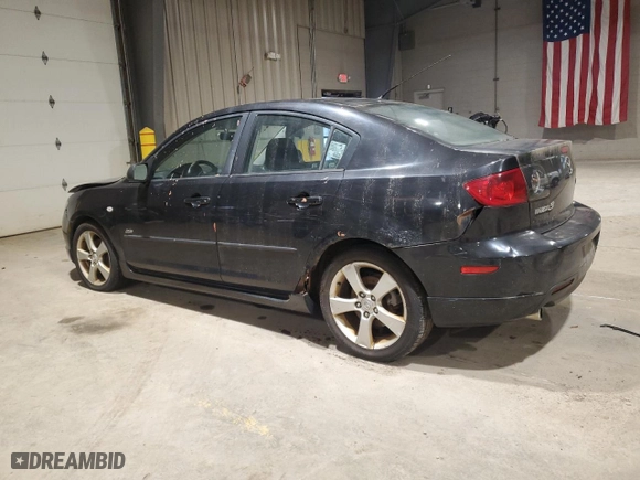 2005 Mazda Mazda3 s with VIN JM1BK123551340083, listed as a Copart auction lot 52298315 with 115,531 mi miles and Clean Title. Bid and sale history available at carsss.com. Image 2.