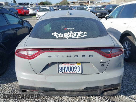 2019 Kia Stinger GT1 with VIN KNAE45LC2K6049548, listed as a IAAI auction lot 40970268 with 35,217 mi miles and . Bid and sale history available at DreamBid. Image 17.