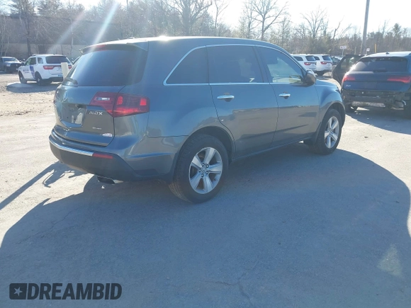 2010 Acura MDX Technology Pkg with VIN 2HNYD2H68AH500331, listed as a IAAI auction lot 41739262 with 190,253 mi miles. Bid and sale history available at carsss.com. Image 4.