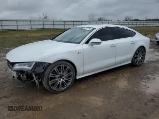 2012 Audi A7 3.0 Prestige with VIN WAU3GAFC3CN174665, listed as a Copart auction lot 45010265 with 0 mi miles and Salvage Title. Bid and sale history available at carsss.com. Image 1.
