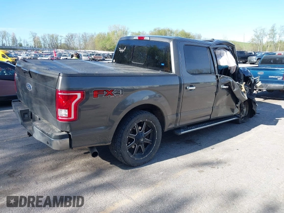 2017 Ford F-150 XL with VIN 1FTEW1EP8HKD06721, listed as a IAAI auction lot 42147188 with Not provided miles and . Bid and sale history available at DreamBid. Image 4.