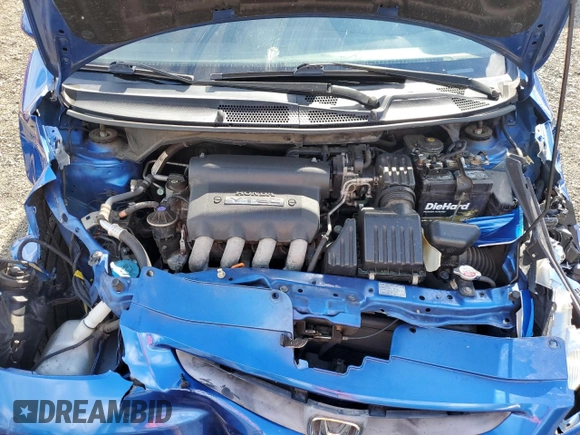 2008 Honda Fit Sport with VIN JHMGD38648S048984, listed as a Copart auction lot 73504714 with 138,657 mi miles and Salvage Title. Bid and sale history available at carsss.com. Image 11.