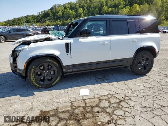 2024 Land Rover Defender X-Dynamic SE z VIN SALE27EUXR2245788, wystawiony jako Copart lot #70930774 z przebiegiem 16 277 mil mil oraz Szkoda całkowita • Salvage title. Historia ofert i sprzedaży dostępna na DreamBid. Obrazek 1.