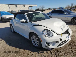 2018 Volkswagen Beetle S with VIN 3VW5DAAT7JM505022, listed as a Copart auction lot 80056374 with 45,473 mi miles and Salvage Title. Bid and sale history available at DreamBid. Image 4.