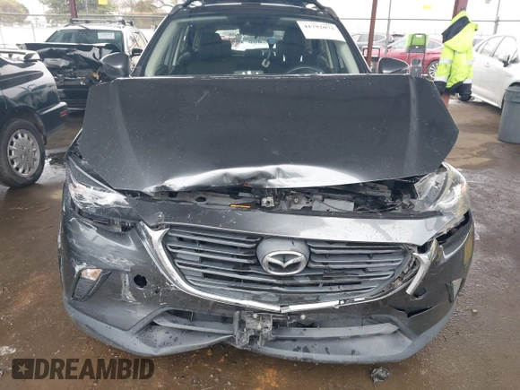 2019 Mazda CX-3 Sport with VIN JM1DKDB75K1454254, listed as a IAAI auction lot 41792073 with 143,021 mi miles. Bid and sale history available at carsss.com. Image 6.
