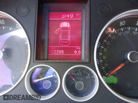 2008 Volkswagen Jetta with VIN 3VWFJ71K08M039919, listed as a IAAI auction lot 42785155 with 182,205 mi miles and . Bid and sale history available at DreamBid. Image 7.