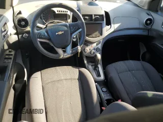 2013 Chevrolet Sonic LT with VIN 1G1JC6SB2D4246567, listed as a Copart auction lot 76625054 with 98,698 mi miles and Salvage Title. Bid and sale history available at carsss.com. Image 8.