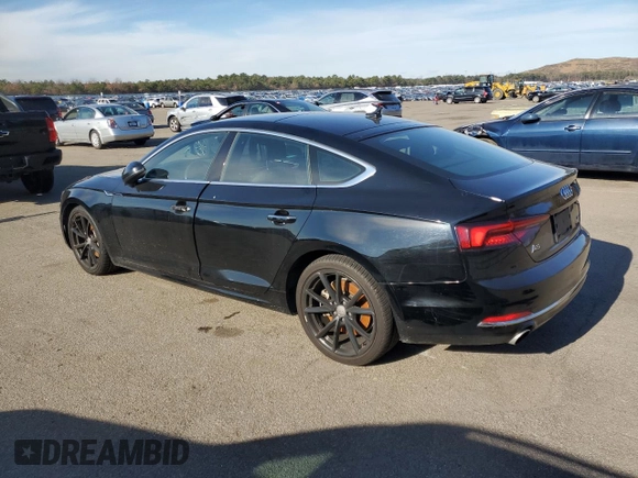 2019 Audi A5 Sportback Premium with VIN WAUANCF55KA008244, listed as a Copart auction lot 78382133 with 84,649 mi miles. Bid and sale history available at carsss.com. Image 2.