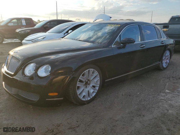 2006 Bentley Continental Flying Spur with VIN SCBBR53W06C036244, listed as a Copart auction lot 74287554 with 0 mi miles and Clean Title. Bid and sale history available at carsss.com. Image 1.