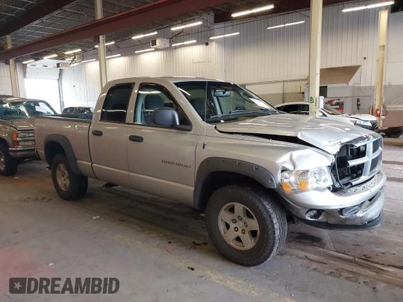 2004 Dodge 1500 SLT with VIN 1D7HU18N14S787506, listed as a IAAI auction lot 41580715 with 132,849 mi miles and . Bid and sale history available at carsss.com. Image 1.