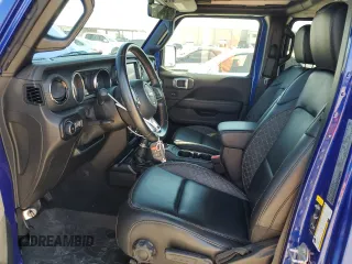 2020 Jeep Wrangler Unlimited Sahara Altitude z VIN 1C4HJXEG0LW324758, wystawiony jako Copart lot #74477894 z przebiegiem 38 291 mil mil oraz Szkoda całkowita • Salvage title. Historia ofert i sprzedaży dostępna na DreamBid. Obrazek 7.