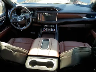 2023 GMC Yukon Denali Ultimate with VIN 1GKS2EKL5PR340438, listed as a Copart auction lot 43008615 with 8,747 mi miles and Salvage Title. Bid and sale history available at carsss.com. Image 8.