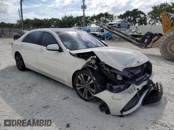 2020 Mercedes-Benz S with VIN W1KUG6GB2LA530949, listed as a Copart auction lot 64551792 with 38,526 mi miles and . Bid and sale history available at DreamBid. Image 1.