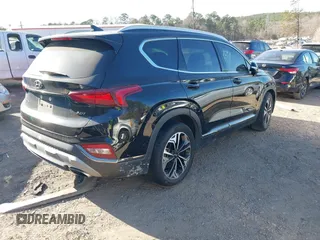 2019 Hyundai Santa Fe Ultimate with VIN 5NMS53AA8KH062025, listed as a IAAI auction lot 41707732 with 84,280 mi miles. Bid and sale history available at carsss.com. Image 4.