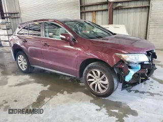 2017 Acura RDX with VIN 5J8TB3H34HL006838, listed as a Copart auction lot 43171295 with 95,592 mi miles and Salvage Title. Bid and sale history available at carsss.com. Image 4.