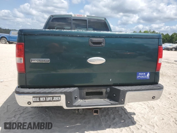 2007 Ford F-150 XLT with VIN 1FTPW12V27KA72733, listed as a Copart auction lot 54385085 with 160,676 mi miles and Salvage Title. Bid and sale history available at carsss.com. Image 6.