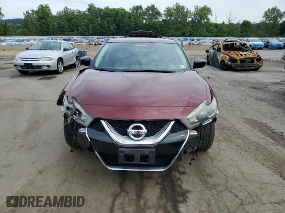 2016 Nissan Maxima SL with VIN 1N4AA6AP4GC431925, listed as a Copart auction lot 64049545 with 142,441 mi miles and Salvage title. Bid and sale history available at DreamBid. Image 5.