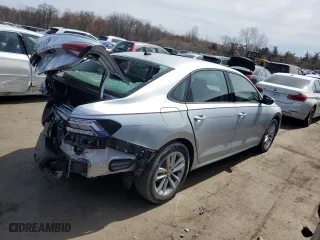 2021 Volkswagen Passat 2.0T S with VIN 1VWAA7A32MC005155, listed as a Copart auction lot 51408255 with 30,896 mi miles and Salvage Title. Bid and sale history available at carsss.com. Image 3.