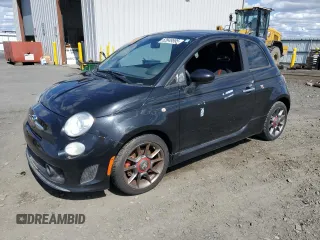 2012 FIAT 500 Abarth z VIN 3C3CFFFH4CT384033, wystawiony jako Copart lot #52649595 z przebiegiem 99 244 mil mil oraz Tytuł czysty. Historia ofert i sprzedaży dostępna na DreamBid. Obrazek 1.