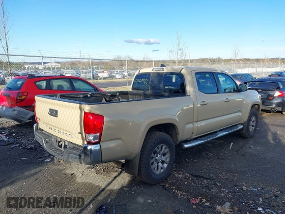 2017 Toyota Tacoma SR5 with VIN 3TMDZ5BN2HM035841, listed as a IAAI auction lot 41201932 with 177,954 mi miles. Bid and sale history available at carsss.com. Image 4.