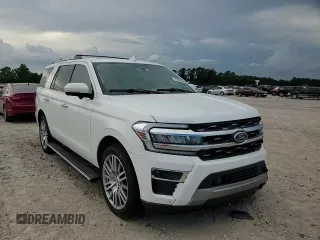 2023 Ford Expedition Limited with VIN 1FMJU1K87PEA18019, listed as a Copart auction lot 62093945 with 20,017 mi miles and Salvage title. Bid and sale history available at DreamBid. Image 14.