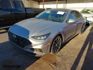 2023 Hyundai Sonata Limited with VIN KMHL34J22PA337684, listed as a IAAI auction lot 41799377 with 13,574 mi miles. Bid and sale history available at carsss.com. Image 18.
