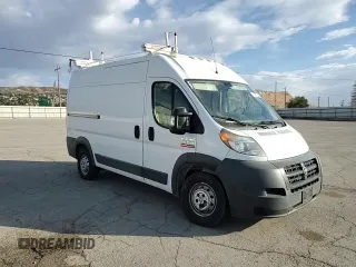 2017 Ram ProMaster Cargo with VIN 3C6TRVBG6HE527593, listed as a Copart auction lot 43242105 with 195,086 mi miles and Salvage Title. Bid and sale history available at carsss.com. Image 11.