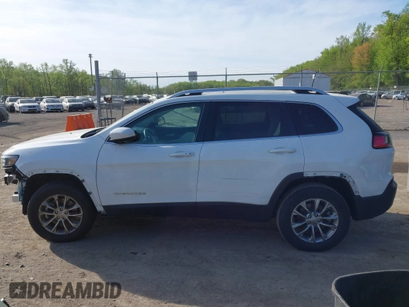 2021 Jeep Cherokee Altitude with VIN 1C4PJMLB6MD162634, listed as a IAAI auction lot 42102564 with 50,551 mi miles and . Bid and sale history available at DreamBid. Image 14.