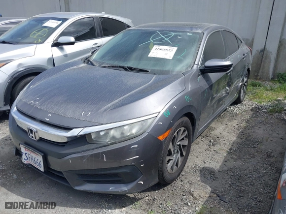 2016 Honda Civic Sedan EX with VIN 2HGFC2F75GH534331, listed as a IAAI auction lot 41866923 with 141,109 mi miles. Bid and sale history available at carsss.com. Image 23.