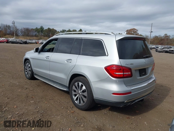 2018 Mercedes-Benz GLS 450 z VIN 4JGDF6EE9JB126835, wystawiony jako IAAI lot #40689971 z przebiegiem 57 698 mil mil oraz . Historia ofert i sprzedaży dostępna na DreamBid. Obrazek 3.