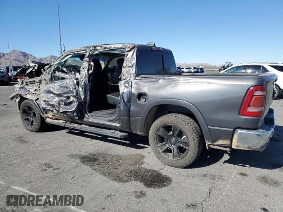 2020 Ram 1500 Laramie with VIN 1C6RREJT5LN139087, listed as a Copart auction lot 56407905 with 122,899 mi miles and Salvage title. Bid and sale history available at DreamBid. Image 2.
