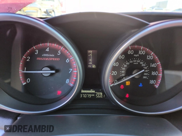 2012 Mazda 3 Mazdaspeed3 Touring with VIN JM1BL1L34C1521815, listed as a Copart auction lot 46152825 with 37,079 mi miles and Salvage Title. Bid and sale history available at DreamBid. Image 9.
