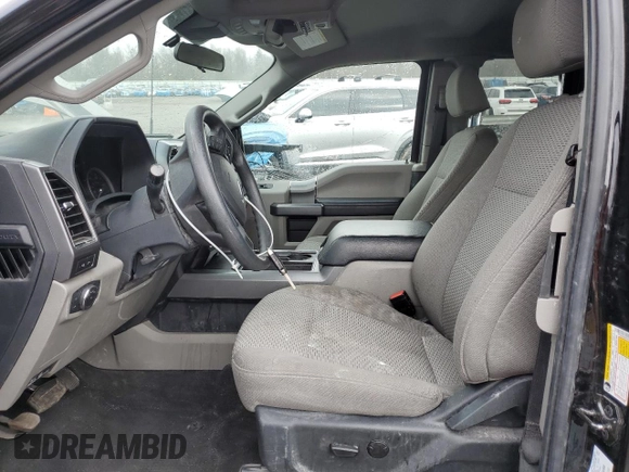2022 Ford F-250 XL with VIN 1FT7X2B69NEF95657, listed as a Copart auction lot 50950495 with 44,978 mi miles and Salvage Title. Bid and sale history available at DreamBid. Image 7.