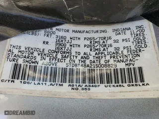 2001 Toyota Sequoia Limited with VIN 5TDBT48A21S008829, listed as a Copart auction lot 49553465 with 0 mi miles and Salvage Title. Bid and sale history available at carsss.com. Image 16.