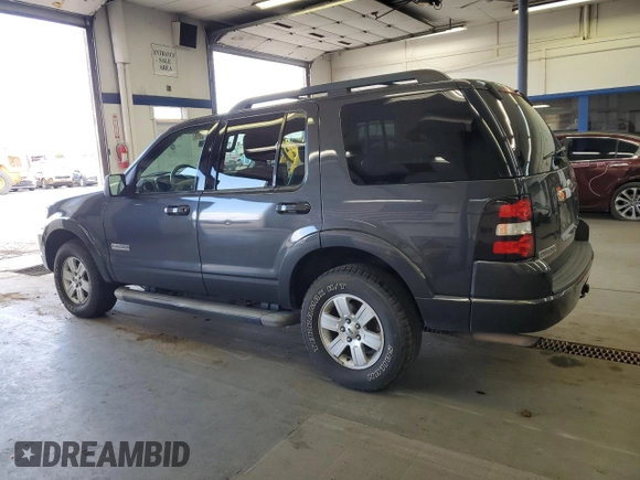 2007 Ford Explorer XLT with VIN 1FMEU73E17UB55732, listed as a Copart auction lot 56995235 with 163,847 mi miles and Clean title. Bid and sale history available at DreamBid. Image 2.