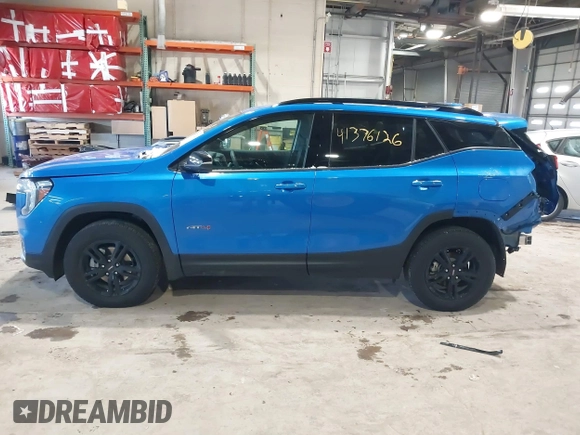 2024 GMC Terrain AT4 with VIN 3GKALYEGXRL264508, listed as a IAAI auction lot 41376126 with 8,045 mi miles and . Bid and sale history available at carsss.com. Image 15.