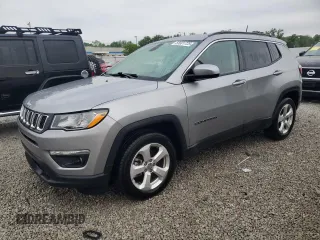 2017 Jeep Compass Latitude with VIN 3C4NJCBBXHT658541, listed as a Copart auction lot 55801725 with 54,567 mi miles and Salvage title. Bid and sale history available at DreamBid. Image 1.