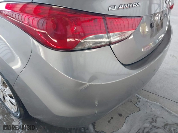 2012 Hyundai Elantra GLS PZEV with VIN KMHDH4AE5CU235756, listed as a IAAI auction lot 41312506 with 118,621 mi miles. Bid and sale history available at carsss.com. Image 6.