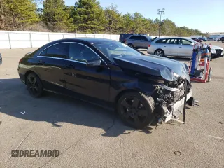 2018 Mercedes-Benz CLA 250 with VIN WDDSJ4EB6JN541460, listed as a Copart auction lot 44837793 with 36,437 mi miles and . Bid and sale history available at DreamBid. Image 4.