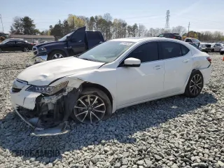 2016 Acura TLX Advance z VIN 19UUB3F71GA001164, wystawiony jako Copart lot #51148235 z przebiegiem Nie podano mil oraz Szkoda całkowita • Salvage title. Historia ofert i sprzedaży dostępna na DreamBid. Obrazek 1.